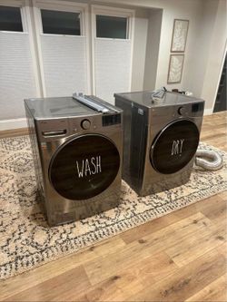 Washer and dryer