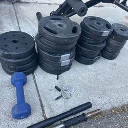 Weight Bundle With Bench