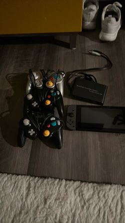 Nintendo Switch With Game Cube Controller