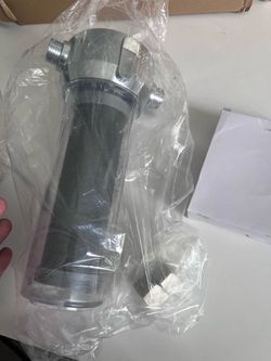 Inline Water Filter Housing Chrome Metal