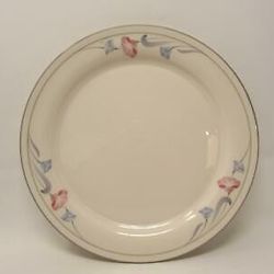 Lenox China GLORIES ON GREY Dinner Plate (8 Dinner Plates Available)
