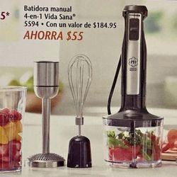 Batidora 4 En 1 Princess House 