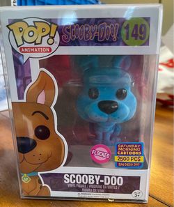Funko Pop! Animation Scooby-Doo #149 Blue Flocked SDCC 2017 Exclusive
