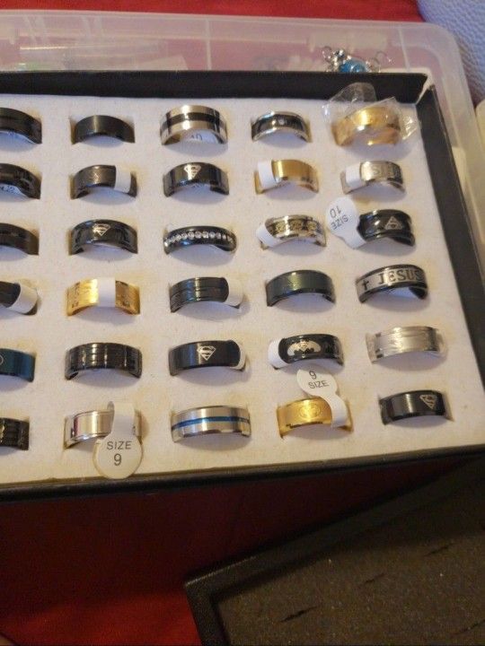Stainless Steel Rings Unisex Brand New Wholesale Available