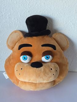 NECA FNAF Freddy Fazbear Head Pillow Rare Original 2016