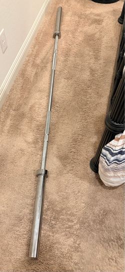 Inspire 7 ft Chrome Olympic Bar