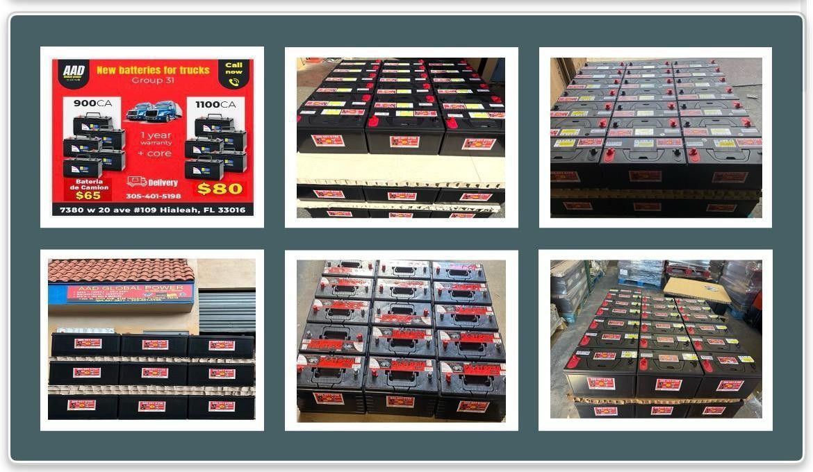 Baterías  De 1100cca Nuevas GR-31 Garantía Por 1 Año 