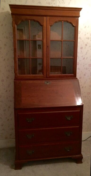 Maddox of Jamestown, Solid Cherry Secretary Desk