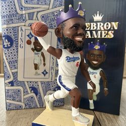 LeBron Dodgers Bobblehead 