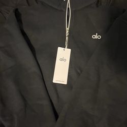 men’s alo quarter zip size Large