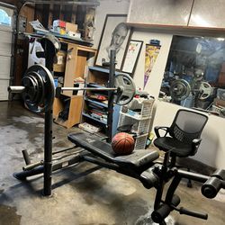 weight bench set