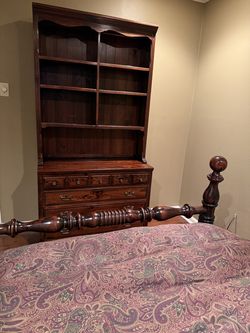 Ethan Allen Chest With  Bookcase