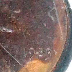 1983 No Mint Mark Rare Penny