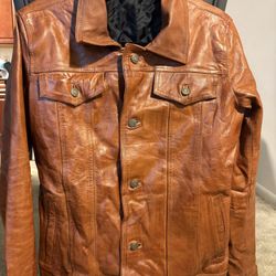 Leather jacket