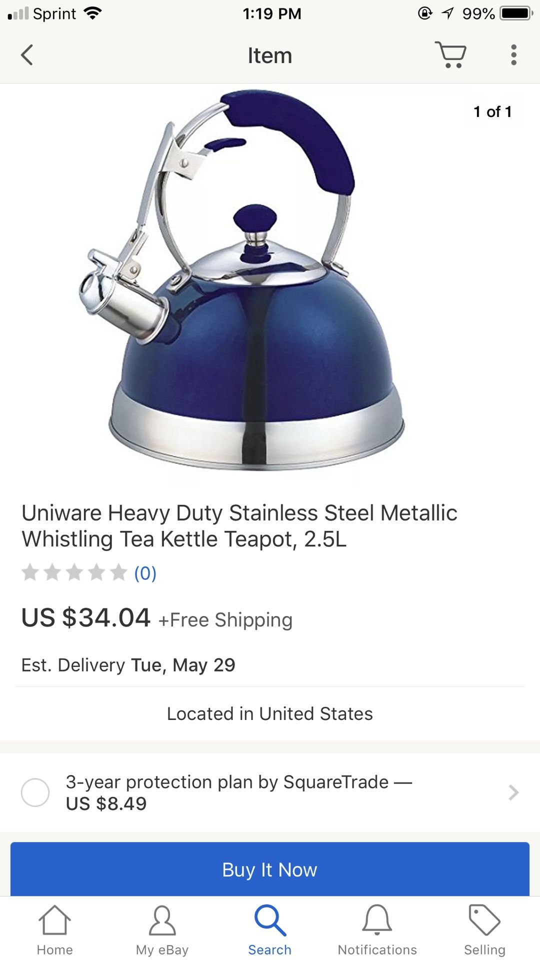 Tea kettle