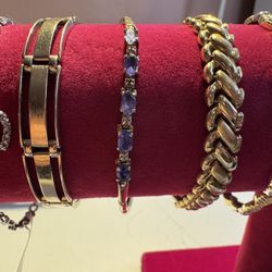 14k 585 gold bracelets