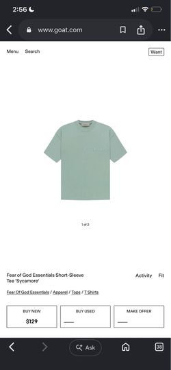 Light teal essentials shirt