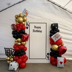 Casino Night Backdrop