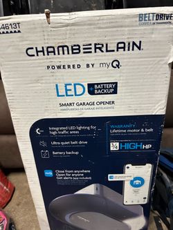 Brand new garage door opener