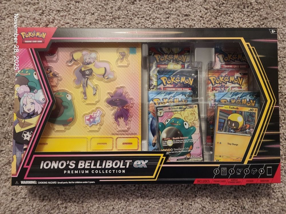 Pokemon Ionos Bellibolt Premium Collection
