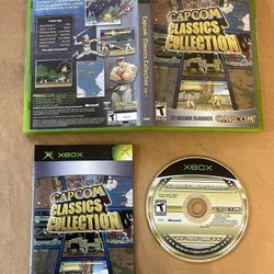 Capcom Classics Collection (Microsoft Xbox, 2005) CIB Complete Tested