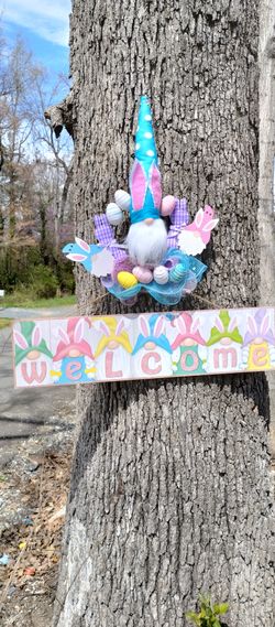 Easter Door Wreath