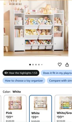 Toy storage