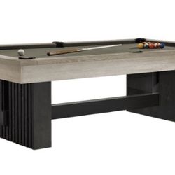 Vancouver Pool Table (Natural and Black Ash)