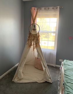 Neutral Teepee , Comes With Storage Bag To Store It