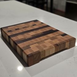 End Grain butcher block cutting board