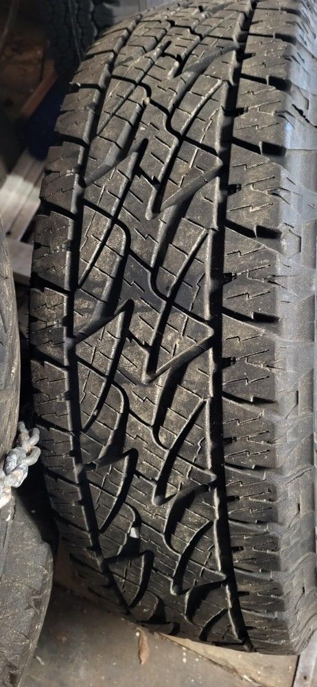 Tires And Rims Set