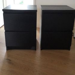 Pair Of Ikea Nightstands