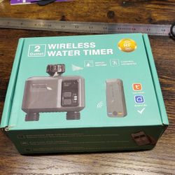 Wireless Water Timer 2 Zone for Garden Hose | Smart Sprinkler Controller HCT-636

Note: it has open box but never use