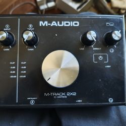 M-Audio M-Track 2X2 C-series Interface