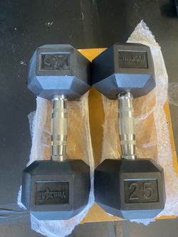 Dumbbell 25 lbs Pair