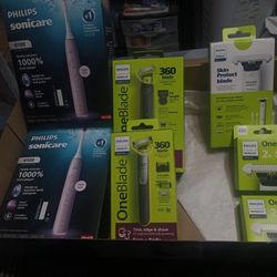 trimmers and electrical tooth brushes 