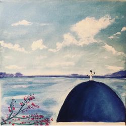 Art- Original Acrylic Painting 12 x 12