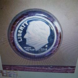 2019-S Proof Clad Roosevelt Dime