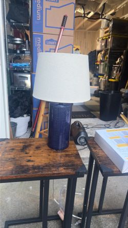 Lamp with shade