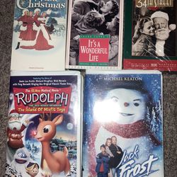 Christmas VHS tapes
