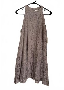 Altar'd State NEW Dress Size Small Latte Lace Sleeveless Coquette Cottagecore