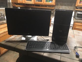 RARELY USED HP COMPUTER