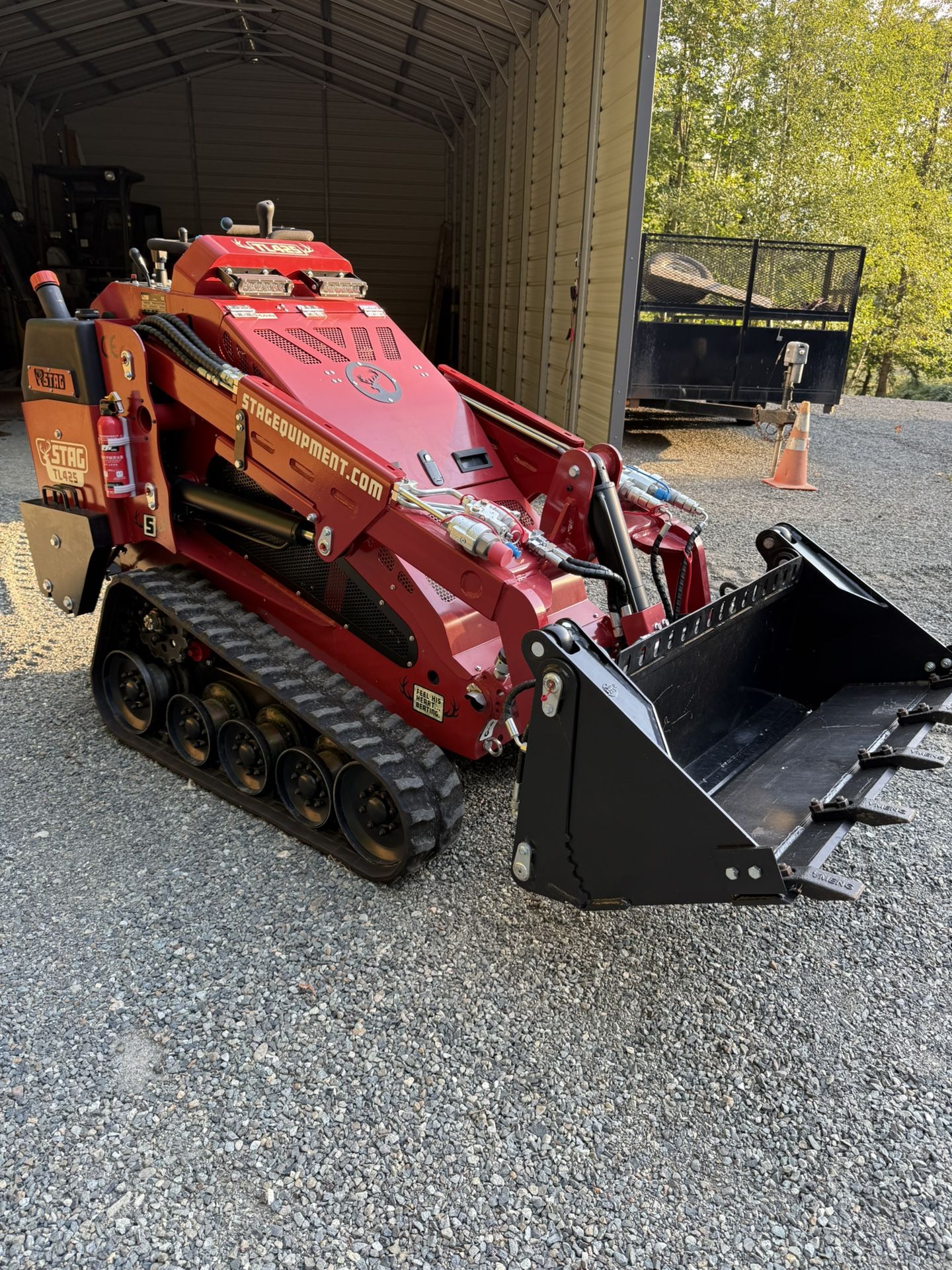 2024 Stag Tl425 Stand On Skid Steer