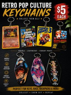 Custom Keychains $5 Each