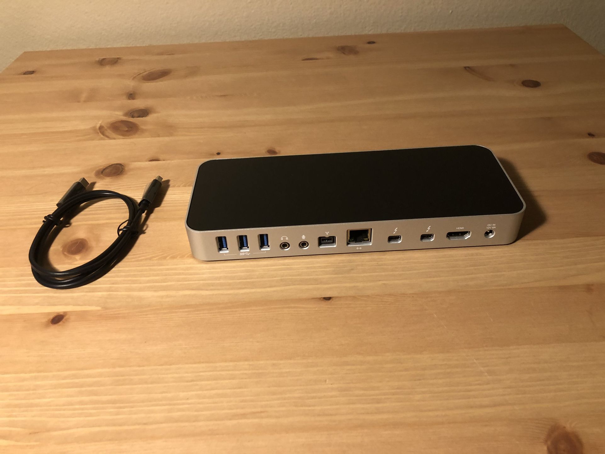 OWC Thunderbolt 2 Dock for Mac FW800 USB 3.1 Gen 1 HDMI Part No OWCTB2DOCK12P