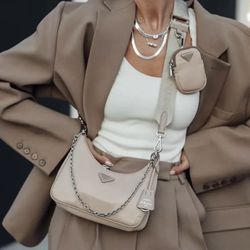 Prada 3 In 1 Crossbody Waterproof 