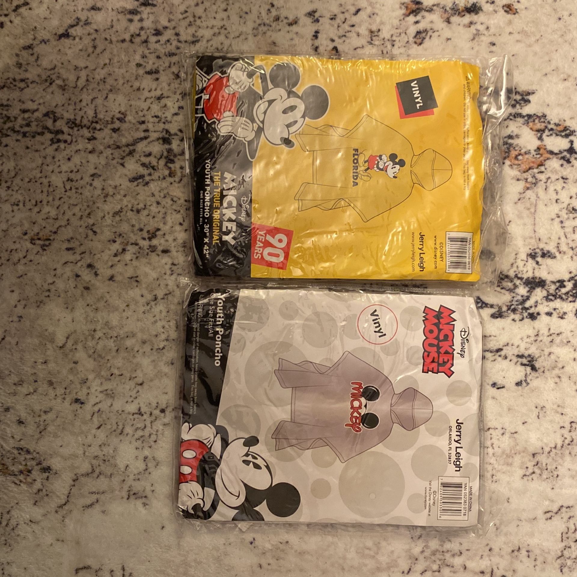 Disney Youth Ponchos 