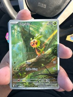 Pokemon Chespin IR