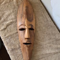 Carved Wood Mask