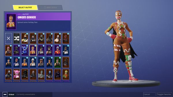 Girl Gingerbread Fortnite - 600 x 337 jpeg 30kB